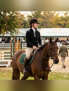 Lauren Ralph Lauren Sweater Large Womens Black Leather 1/4 Zip Equestrian VTG